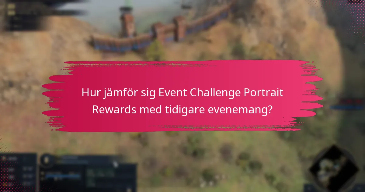 Vad är låsningsvillkoren för Event Challenge Portrait Rewards?