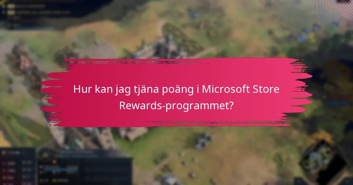 Hur hanterar jag mitt Microsoft Store Rewards-konto?