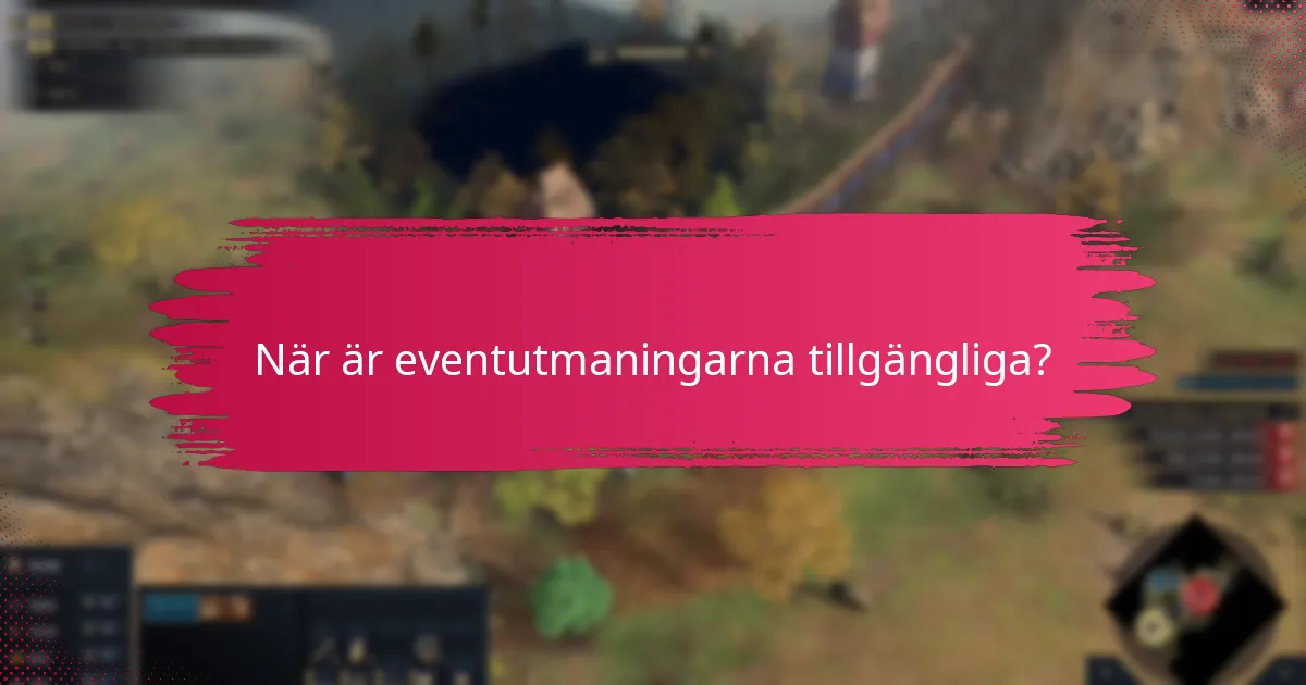 Hur kan spelarna tjäna belöningar från eventutmaningar?