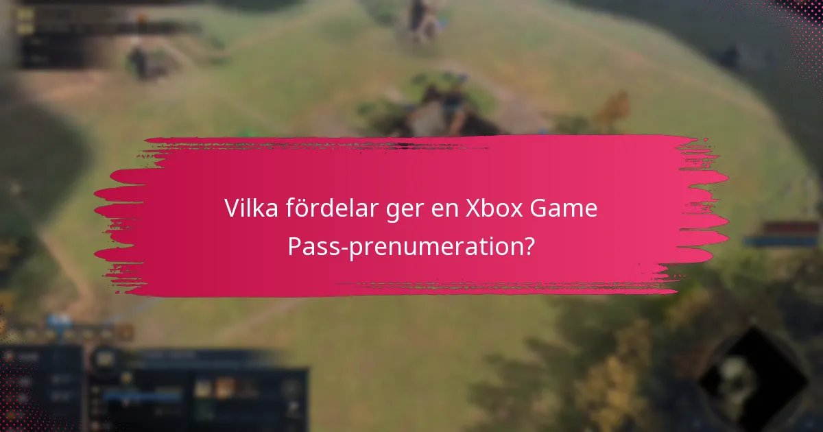Hur ställer jag in mitt Xbox-konto för Game Pass?